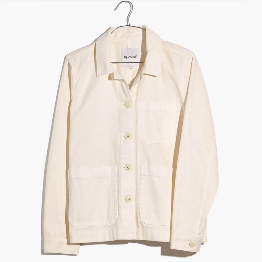 MADEWELL ashwood chore coat lighthouse